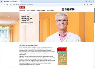 Klinik für Medizinische Geriatrie